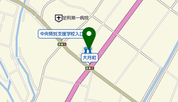 CHARGESPOT(チャージスポット)ローソン 足利大月町店の地図画像