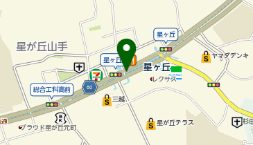 CHARGESPOT(チャージスポット)ファミリーマート 東山線星ヶ丘駅店の地図画像