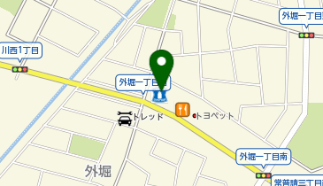 CHARGESPOT(チャージスポット)ローソン 小牧外堀一丁目店の地図画像