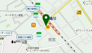 CHARGESPOT(チャージスポット)セブン-イレブン 桶川駅西口店の地図画像