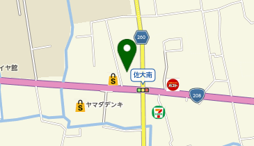 CHARGESPOT(チャージスポット)ローソン 佐賀南部バイパス店の地図画像