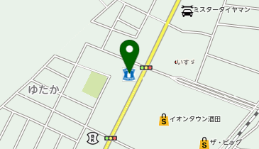CHARGESPOT(チャージスポット)ローソン 酒田西野店の地図画像