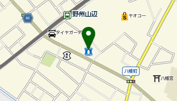 CHARGESPOT(チャージスポット)ローソン 足利八幡町店の地図画像