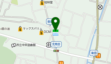 CHARGESPOT(チャージスポット)ファミリーマート 東海北見田店の地図画像