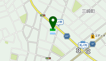 CHARGESPOT(チャージスポット)ファミリーマート 豊明中ノ坪店の地図画像