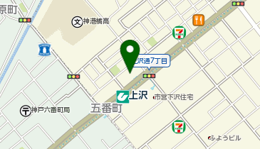 CHARGESPOT(チャージスポット)ファミリーマート 神戸上沢駅前店の地図画像