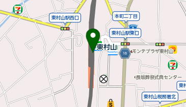 CHARGESPOT(チャージスポット)ファミリーマート トモニー東村山駅店の地図画像