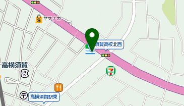 CHARGESPOT(チャージスポット)ファミリーマート 高横須賀駅東店の地図画像