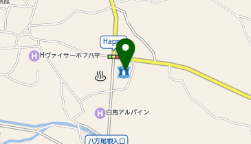 CHARGESPOT(チャージスポット)ローソン 信州白馬八方店の地図画像