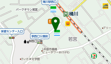 CHARGESPOT(チャージスポット)chocoZAP 桶川の地図画像