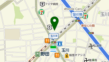 CHARGESPOT(チャージスポット)東横INN 大阪JR野田駅前の地図画像