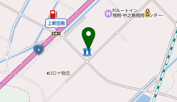 CHARGESPOT(チャージスポット)ローソン 見附上新田町店の地図画像
