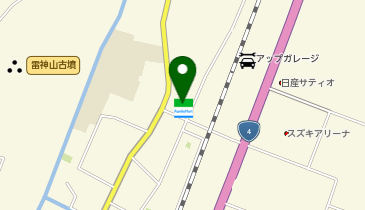 CHARGESPOT(チャージスポット)ファミリーマート 名取植松一丁目店の地図画像