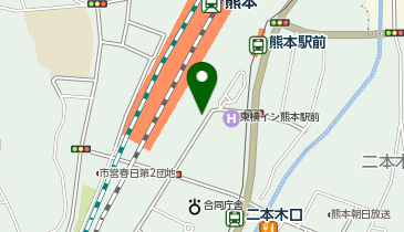 CHARGESPOT(チャージスポット)GiGO アミュプラザくまもとの地図画像