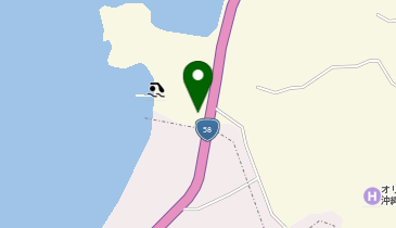 CHARGESPOT(チャージスポット)ローソン かりゆしビーチリゾート店の地図画像
