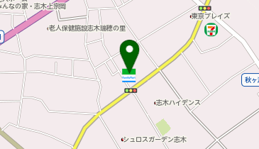 CHARGESPOT(チャージスポット)ファミリーマート 志木上宗岡店の地図画像