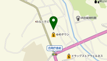 CHARGESPOT(チャージスポット)ドコモショップ ゆめタウン浜田店の地図画像