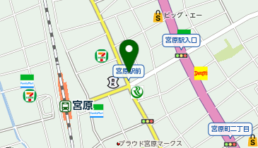 CHARGESPOT(チャージスポット)chocoZAP 宮原の地図画像