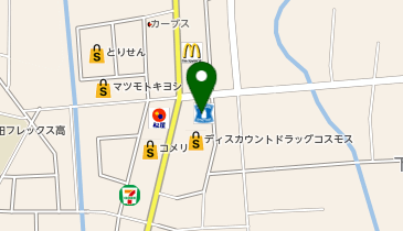 CHARGESPOT(チャージスポット)ローソン 太田下田島町店の地図画像