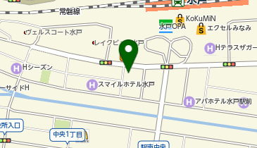 CHARGESPOT(チャージスポット)ビッグエコー 水戸駅南口店の地図画像