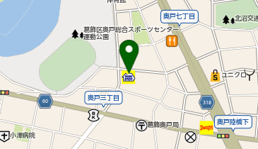 CHARGESPOT(チャージスポット)ミニストップ 葛飾スポーツセンター前店の地図画像