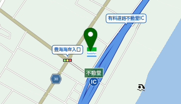 CHARGESPOT(チャージスポット)ファミリーマート 九十九里不動堂店の地図画像