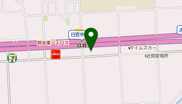 CHARGESPOT(チャージスポット)ローソン 熊本近見九丁目店の地図画像