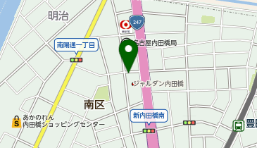 CHARGESPOT(チャージスポット)ローソン 内田橋一丁目店の地図画像