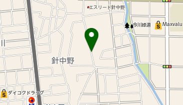 CHARGESPOT(チャージスポット)セブン-イレブン 大阪針中野4丁目店の地図画像