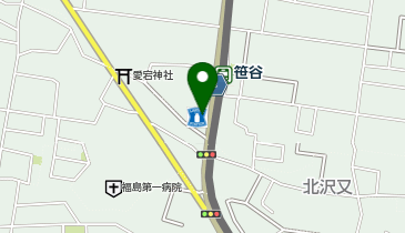 CHARGESPOT(チャージスポット)ローソン 笹谷駅前店の地図画像