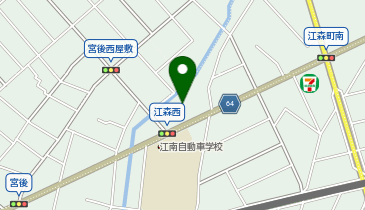 CHARGESPOT(チャージスポット)ラッキー一番 江南店の地図画像