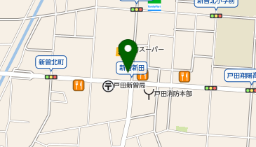 CHARGESPOT(チャージスポット)chocoZAP 戸田新曽の地図画像