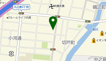 CHARGESPOT(チャージスポット)ウエルシア 神戸兵庫南店の地図画像