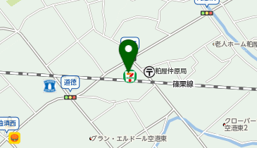 CHARGESPOT(チャージスポット)セブン-イレブン 粕屋仲原郵便局前店の地図画像