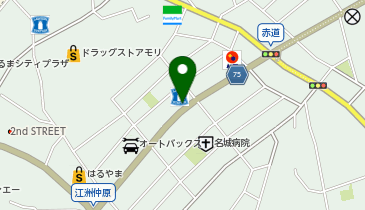 CHARGESPOT(チャージスポット)ローソン 中部病院前店の地図画像