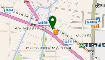 CHARGESPOT(チャージスポット)chocoZAP 杭全一丁目の地図画像