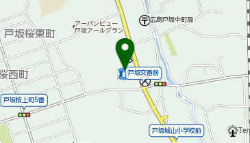 CHARGESPOT(チャージスポット)ローソン 広島戸坂出江二丁目店の地図画像