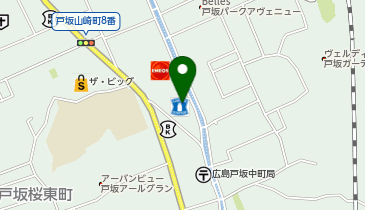 CHARGESPOT(チャージスポット)ローソン 広島戸坂中町店の地図画像