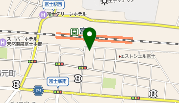 CHARGESPOT(チャージスポット)ホテルリブマックス BUDGET富士駅前の地図画像