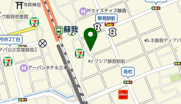 CHARGESPOT(チャージスポット)ホテルリブマックス 千葉蘇我駅前の地図画像