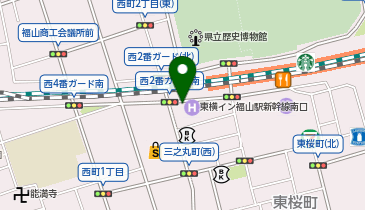 CHARGESPOT(チャージスポット)ホテルリブマックス 福山駅前の地図画像