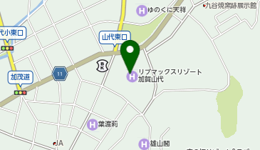 CHARGESPOT(チャージスポット)リブマックスリゾート 加賀山代の地図画像