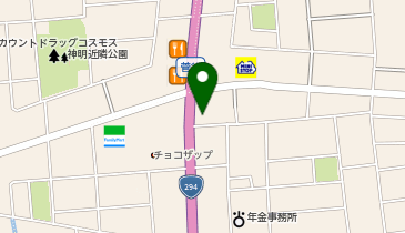 CHARGESPOT(チャージスポット)ピザーラ 下館店の地図画像