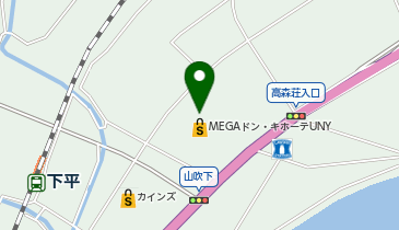 CHARGESPOT(チャージスポット)ドコモショップ MEGAドン・キホーテUNY高森店の地図画像
