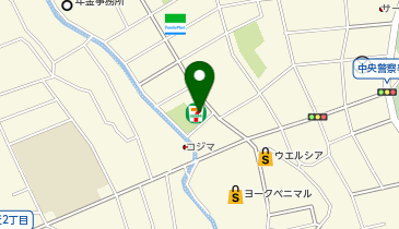ChargeSPOT セブン-イレブン 宇都宮下戸祭店の地図画像