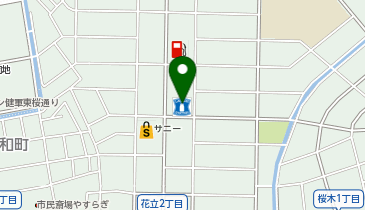 ChargeSPOT ローソン 熊本花立二丁目店の地図画像