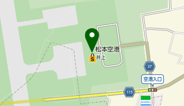 CHARGESPOT(チャージスポット)松本空港ターミナルビルの地図画像