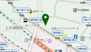 ChargeSPOT セブン-イレブン 広島二葉の里店の地図画像