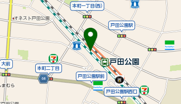 CHARGESPOT(チャージスポット)ヴィドフランス 戸田公園店の地図画像