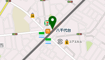 CHARGESPOT(チャージスポット)ヴィドフランス 八千代台店の地図画像